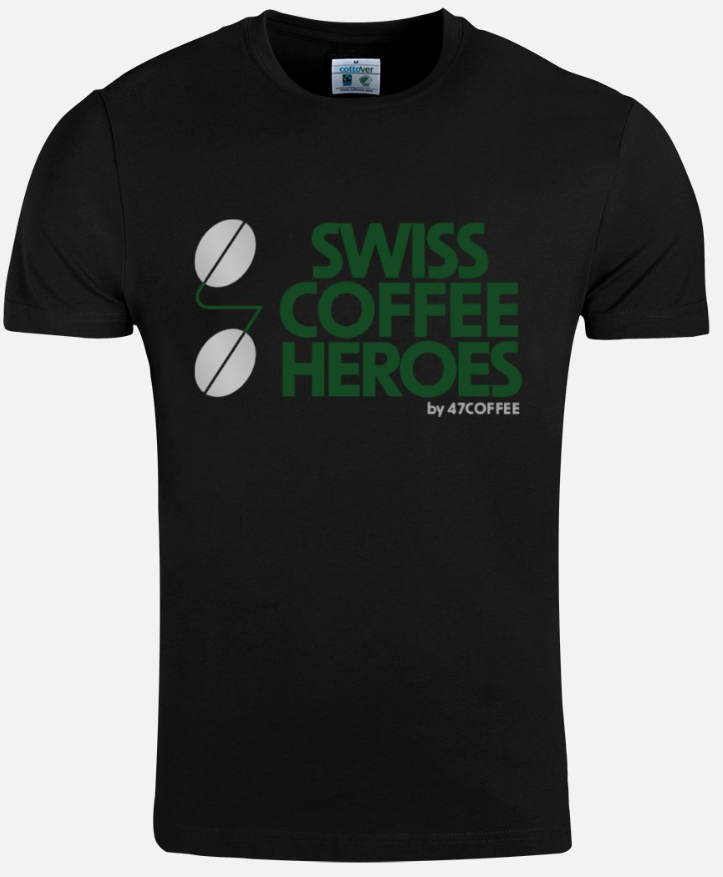 T-shirt a maniche corte dei CoffeeHeroes